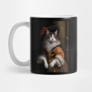 Maine Coon Classic Cat Portrait Mug